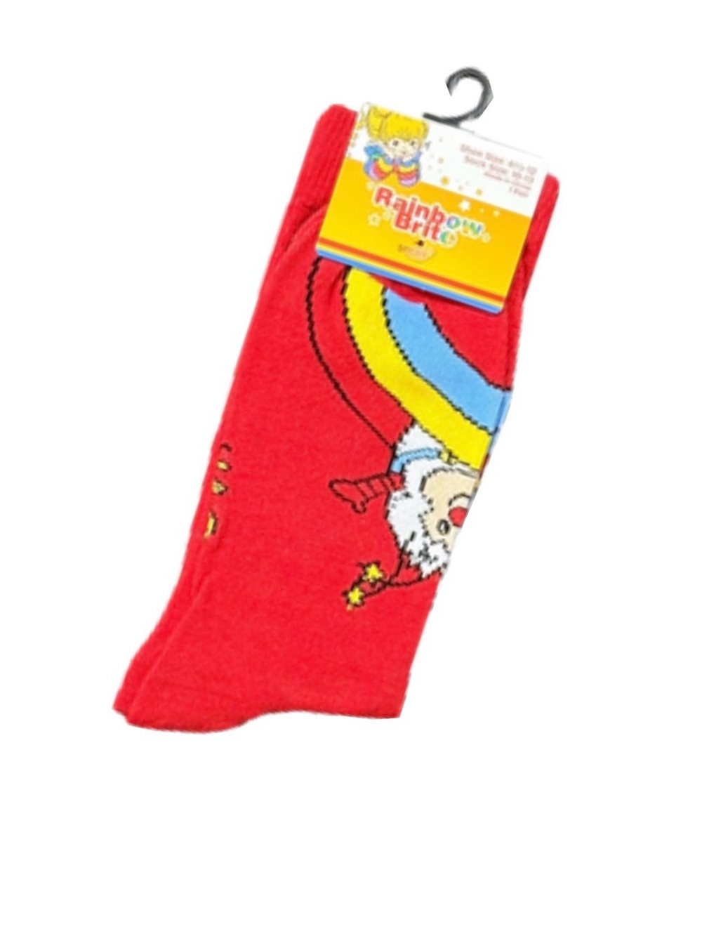 NWT🌈Rainbow Brite Sock